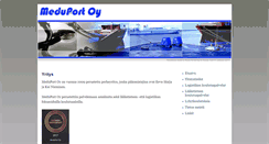 Desktop Screenshot of meduport.fi